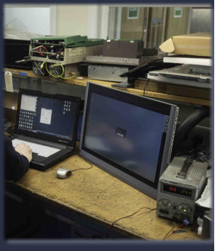 Computer workstation used for electronic component sourcing and diagnostics
